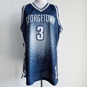 Mitchell & Ness Georgetown Allen Iverson Basketball Jersey Mens XL NCAA 1995-96